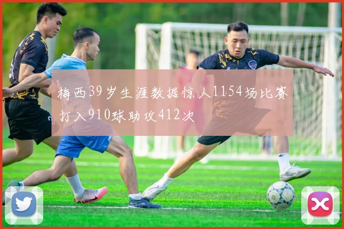 梅西39岁生涯数据惊人1154场比赛打入910球助攻412次